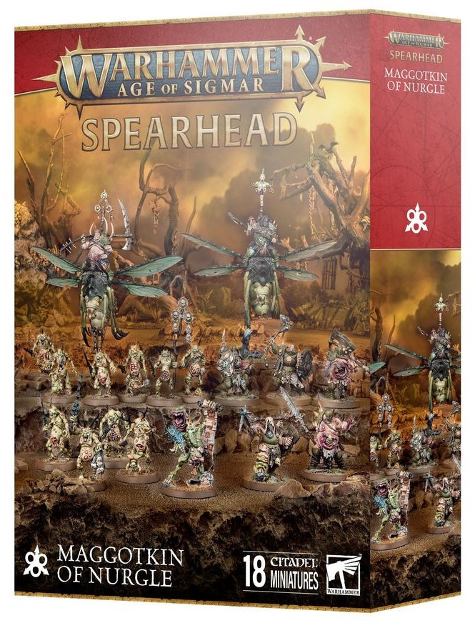 Warhammer Age of Sigmar - Spearhead - Maggotkin of Nurgle (70-832)