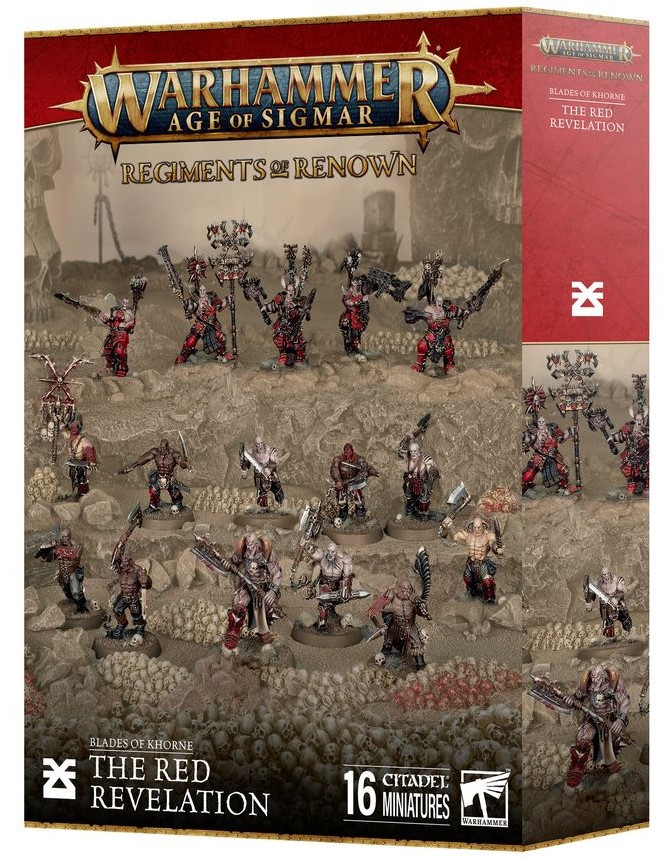 Warhammer Age of Sigmar - Blades of Khorne - Regiment of Renown - The Red Revelation (83-103)