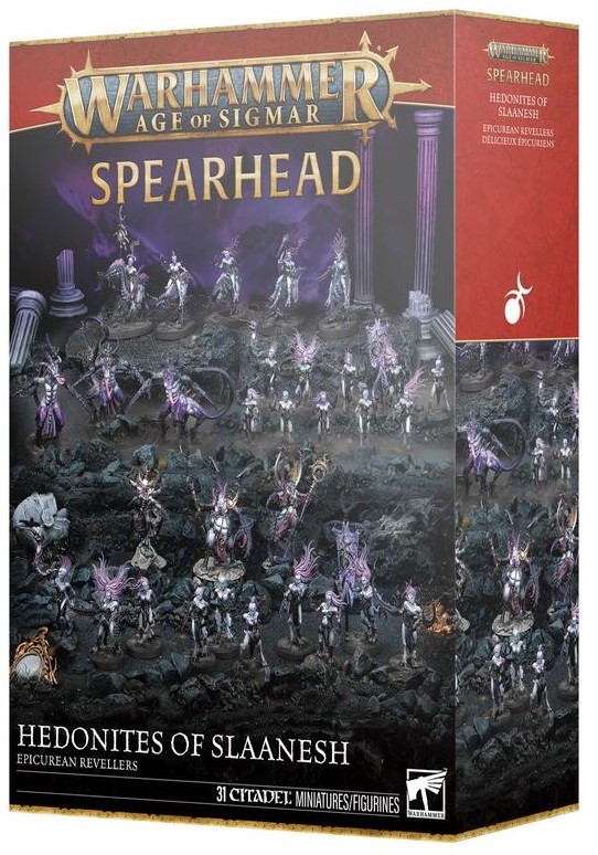 Warhammer Age of Sigmar - Spearhead - Hedonites of Slaanesh - Epicurean Revellers (70-834) Warhammer Age of Sigmar - Spearhead - Hedonites of Slaanesh - Epicurean Revellers (70-834)
