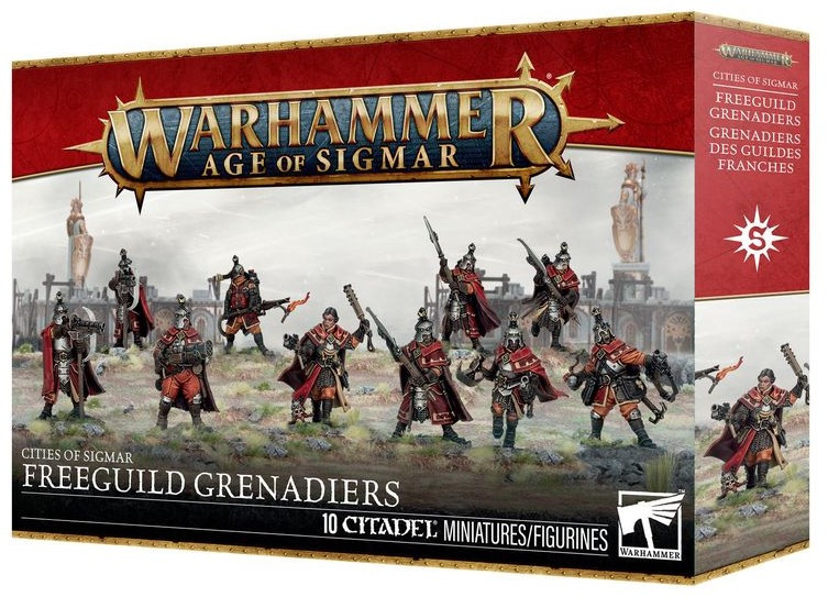 Warhammer Age of Sigmar - Cities of Sigmar - Freeguild Grenadiers (86-54)