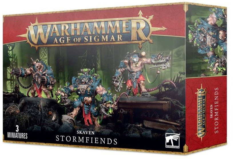 Warhammer Age of Sigmar - Skaven - Stormfiends (90-17)