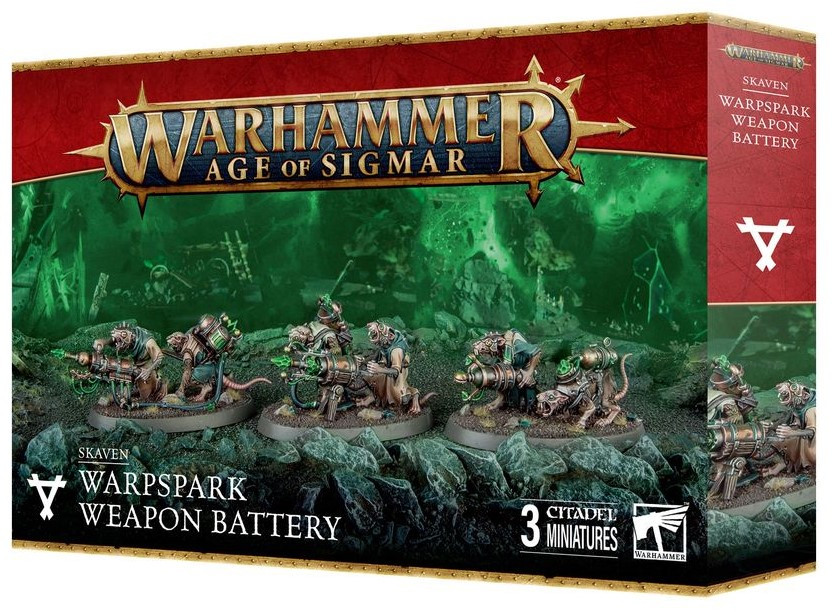Warhammer Age of Sigmar - Skaven - Warpspark Weapon Battery (90-45)