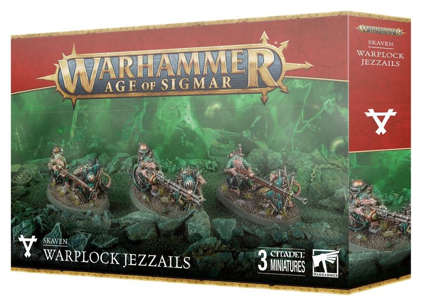 Warhammer Age of Sigmar - Skaven - Warplock jezzails (90-53)