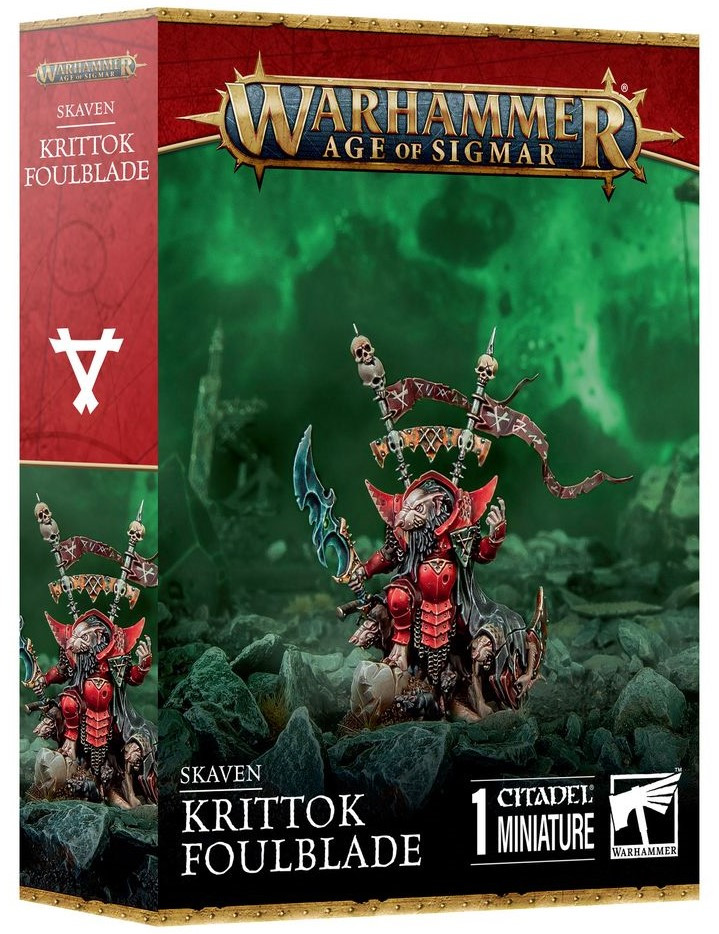 Warhammer Age of Sigmar - Skaven - Krittok Foulblade (90-49)