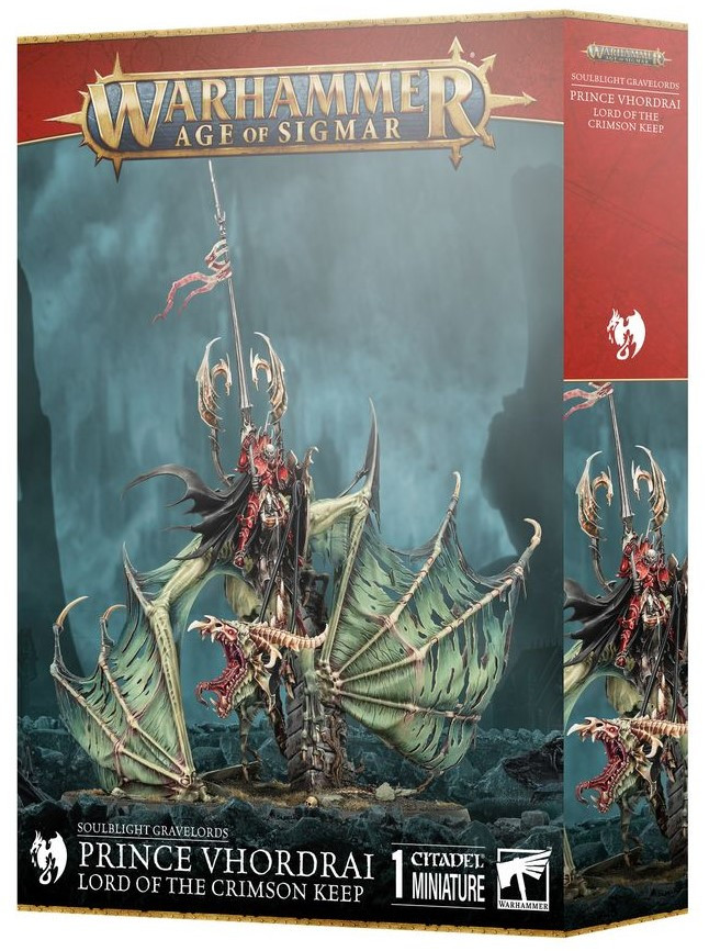 Warhammer 40K - Soulblight Gravelords - Prince Vhordrai Lord of the Crimson Keep (91-80)