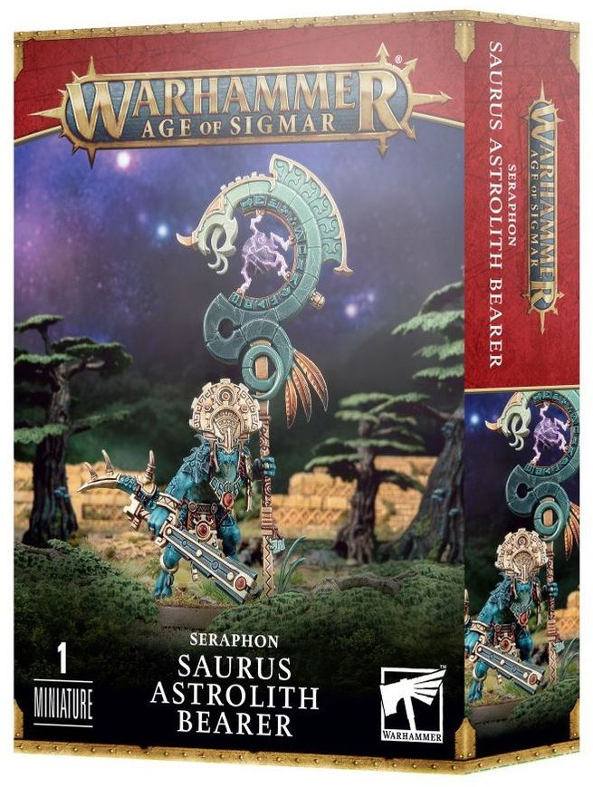 Warhammer Age of Sigmar - Seraphon - Saurus Astrolith Bearer (88-20) Warhammer Age of Sigmar - Seraphon - Saurus Astrolith Bearer (88-20)