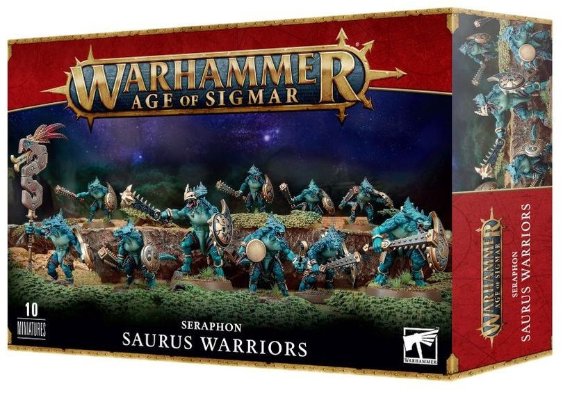 Warhammer Age of Sigmar - Seraphon - Saurus Warriors (88-06) Warhammer Age of Sigmar - Seraphon - Saurus Warriors (88-06)