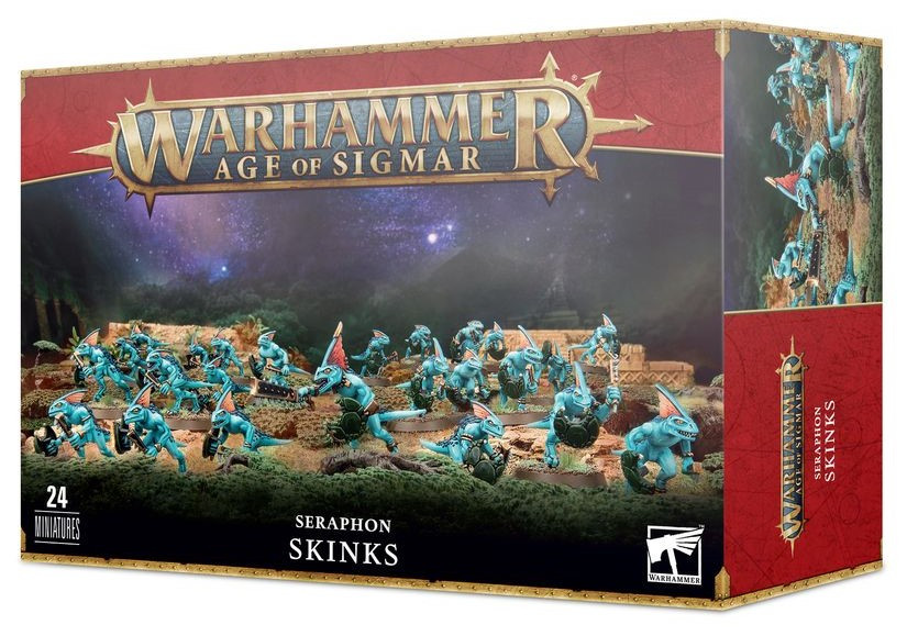 Warhammer Age of Sigmar - Seraphon - Skinks (88-07)