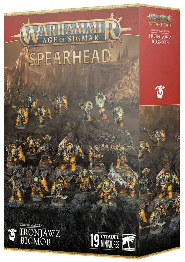Warhammer Age of Sigmar - Spearhead - Ironjawz Bigmobs (70-893)