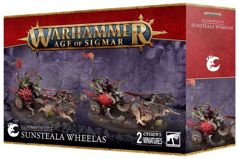 Warhammer Age of Sigmar - Gloomspite Gitz - Sunsteala Wheelas (89-89)