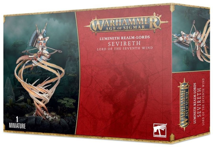 Warhammer Age of Sigmar - Lumineth Realm-Lords - Sevireth, Lord of the Seventh Wind (87-22)