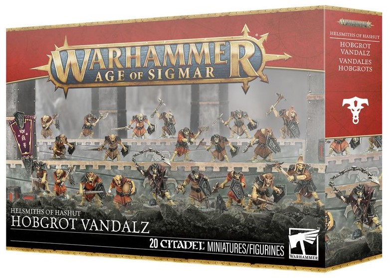 Warhammer Age of Sigmar - Helsmiths of Hashut - Hobgrot Vandalz (82-09) Warhammer Age of Sigmar - Helsmiths of Hashut - Hobgrot Vandalz (82-09)