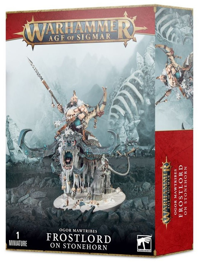 Warhammer Age of Sigmar - Ogor Mawtribes - Frostlord on Stonehorn (95-14)