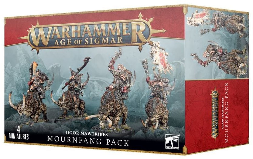 Warhammer Age of Sigmar - Ogor Mawtribes - Mournfangs Pack (95-14)