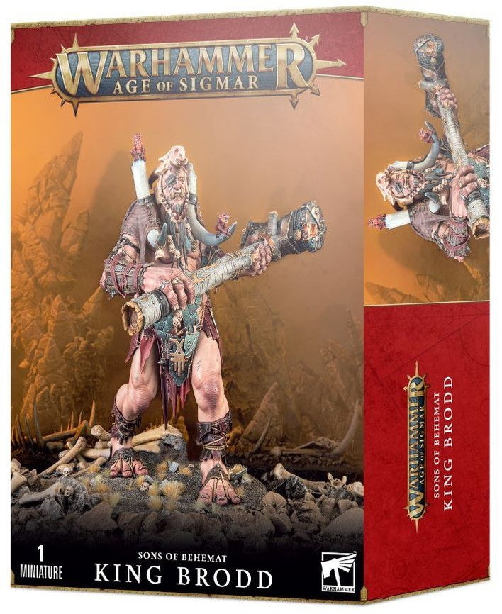 Warhammer Age of Sigmar - Sons of Behemat - King Brodd (93-10)