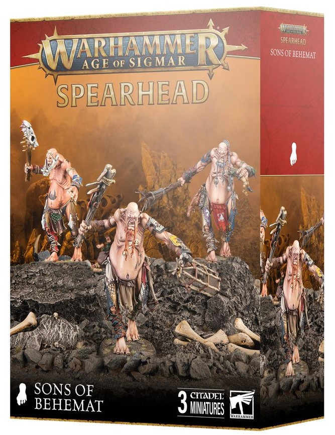 Warhammer Age of Sigmar - Spearhead - Sons of Behemat (70-931)