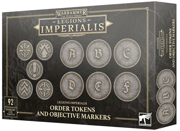 Warhammer The Horus Heresy - Legions Imperialis - Order Tokens and Objective Markers (03-85)