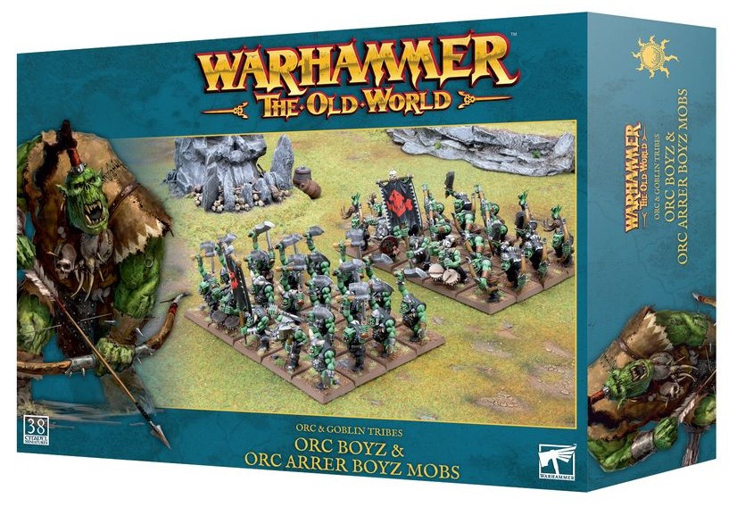 Warhammer - The Old World - Orc & Goblin Tribes - Orc Boyz and Orc Arrer Boyz Mobs (09-03)