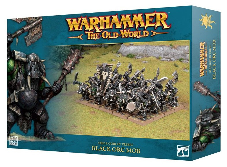 Warhammer - The Old World - Orc & Goblin Tribes - Black Orc Mob (09-13)
