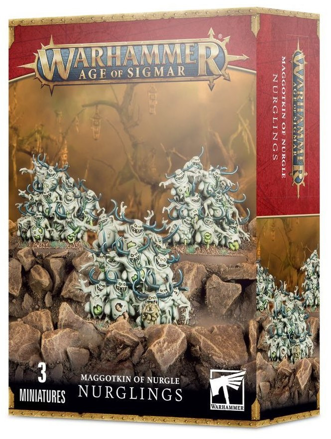 Warhammer Age of Sigmar - Maggotkin of Nurgle - Nurglings (97-18)