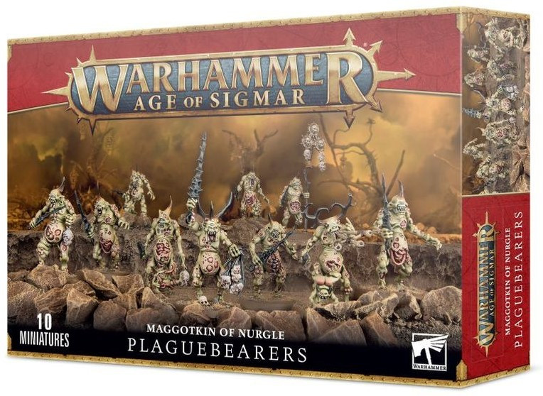 Warhammer Age of Sigmar - Maggotkin of Nurgle - Plaguebearers (97-10)