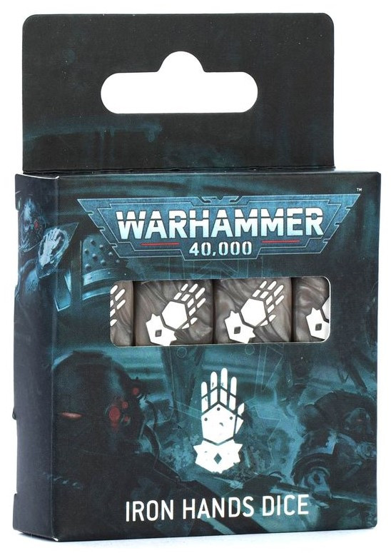 Warhammer 40K - Iron Hands - Dice (55-65)