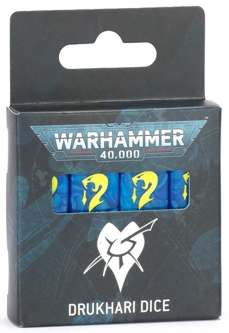 Warhammer 40K - Drukhari - Dice (45-05) Warhammer 40K - Drukhari - Dice (45-05)