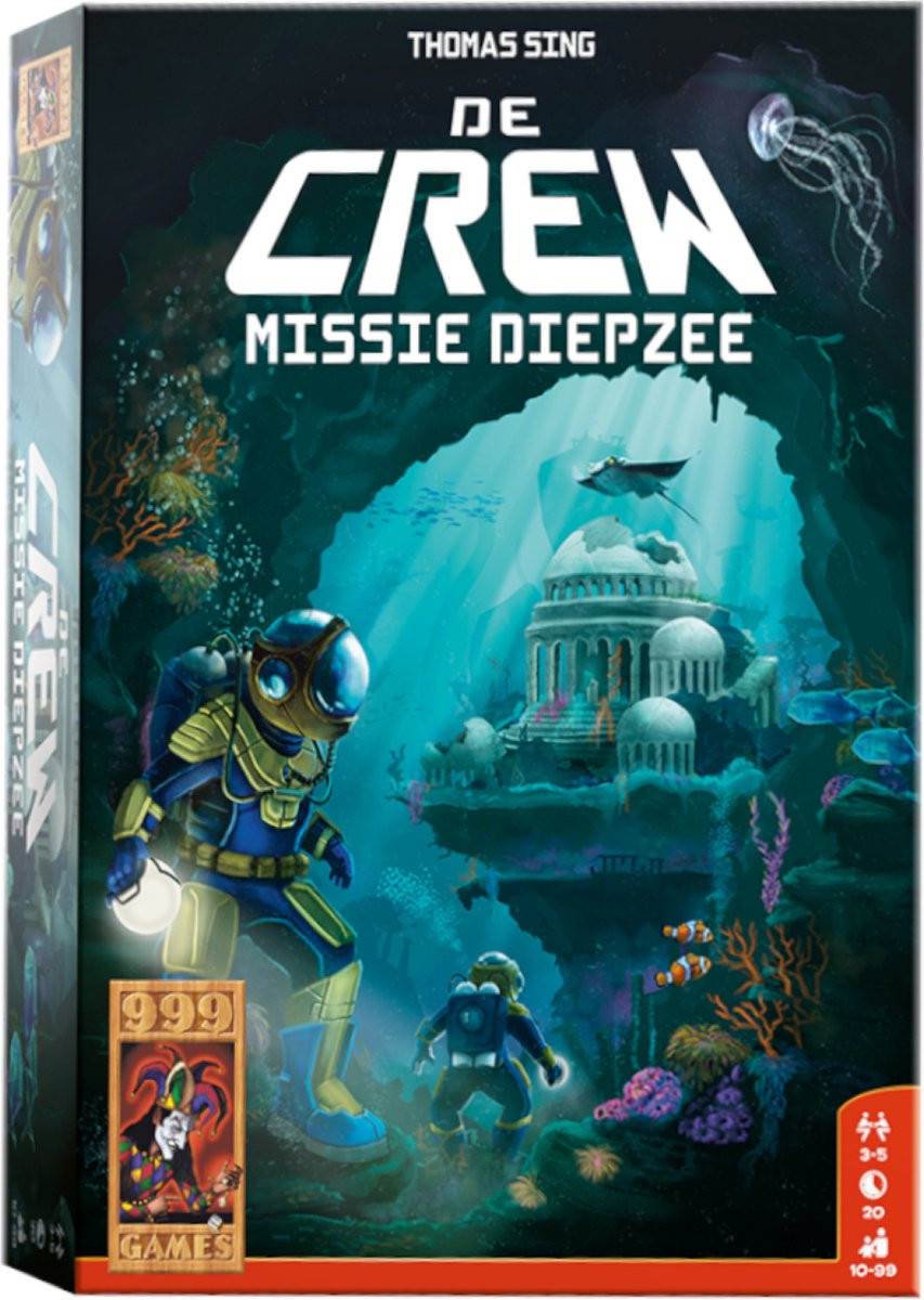 999 Games - De Crew Missie Diepzee - kaartspel
