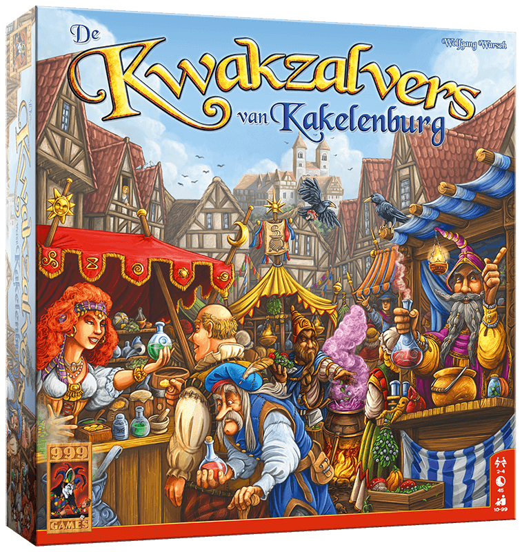 999 Games - De Kwakzalvers van Kakelenburg - Bordspel