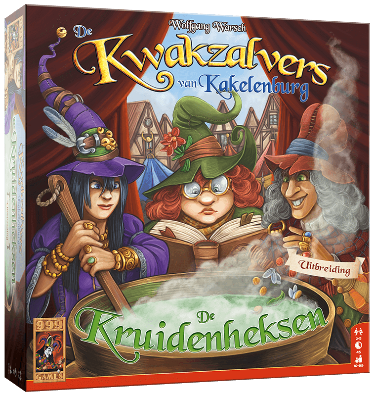 999 Games - De Kwakzalvers van Kakelenburg: De Kruidenheksen