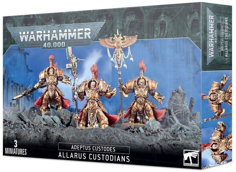 Warhammer 40K - Adeptus Custodes - Allarus Custodians (01-13)