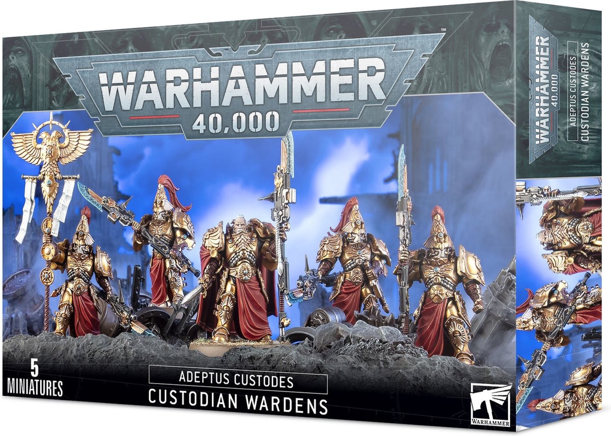 Warhammer 40K - Adeptus Custodes - Custodian Wardens (01-11)