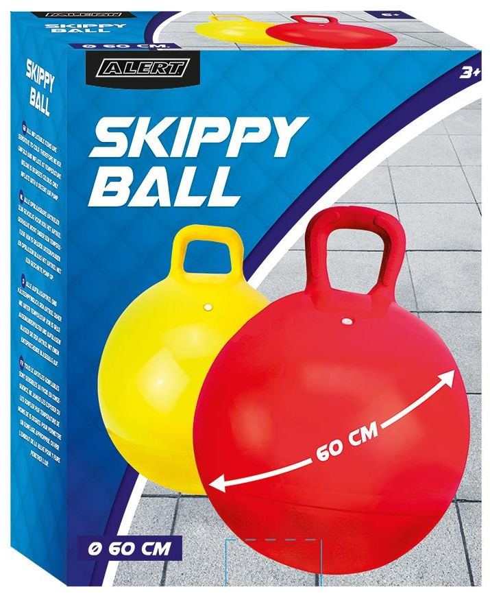 Alert Skippybal 60 cm Geel Alert Skippybal 60 cm Geel