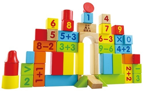 Ik leer rekenen met Houten Blokken, 50 dlg