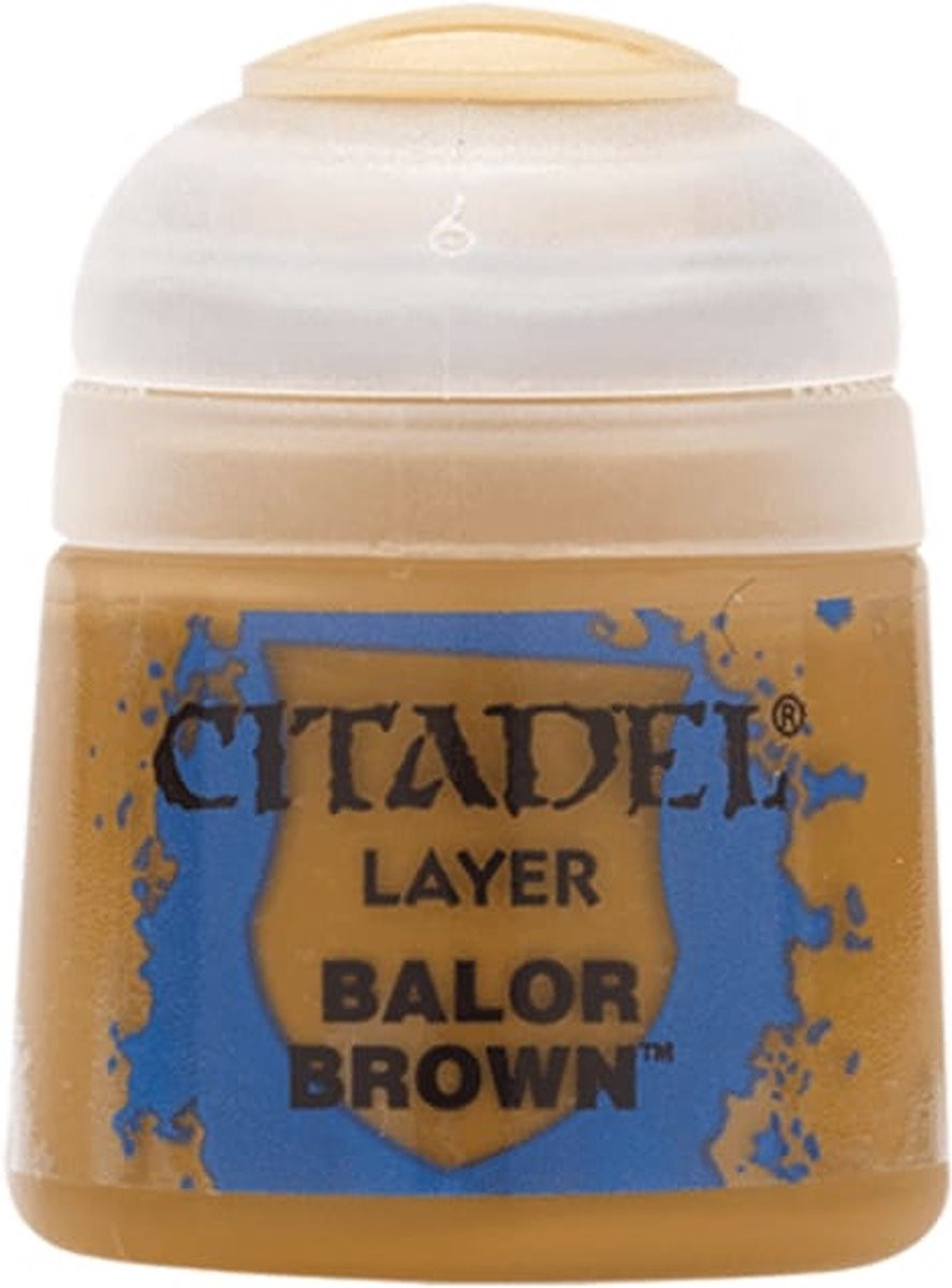 Citadel Paint - Layer - Balor Brown 12ml - (22-43) Citadel Paint - Layer - Balor Brown 12ml - (22-43)