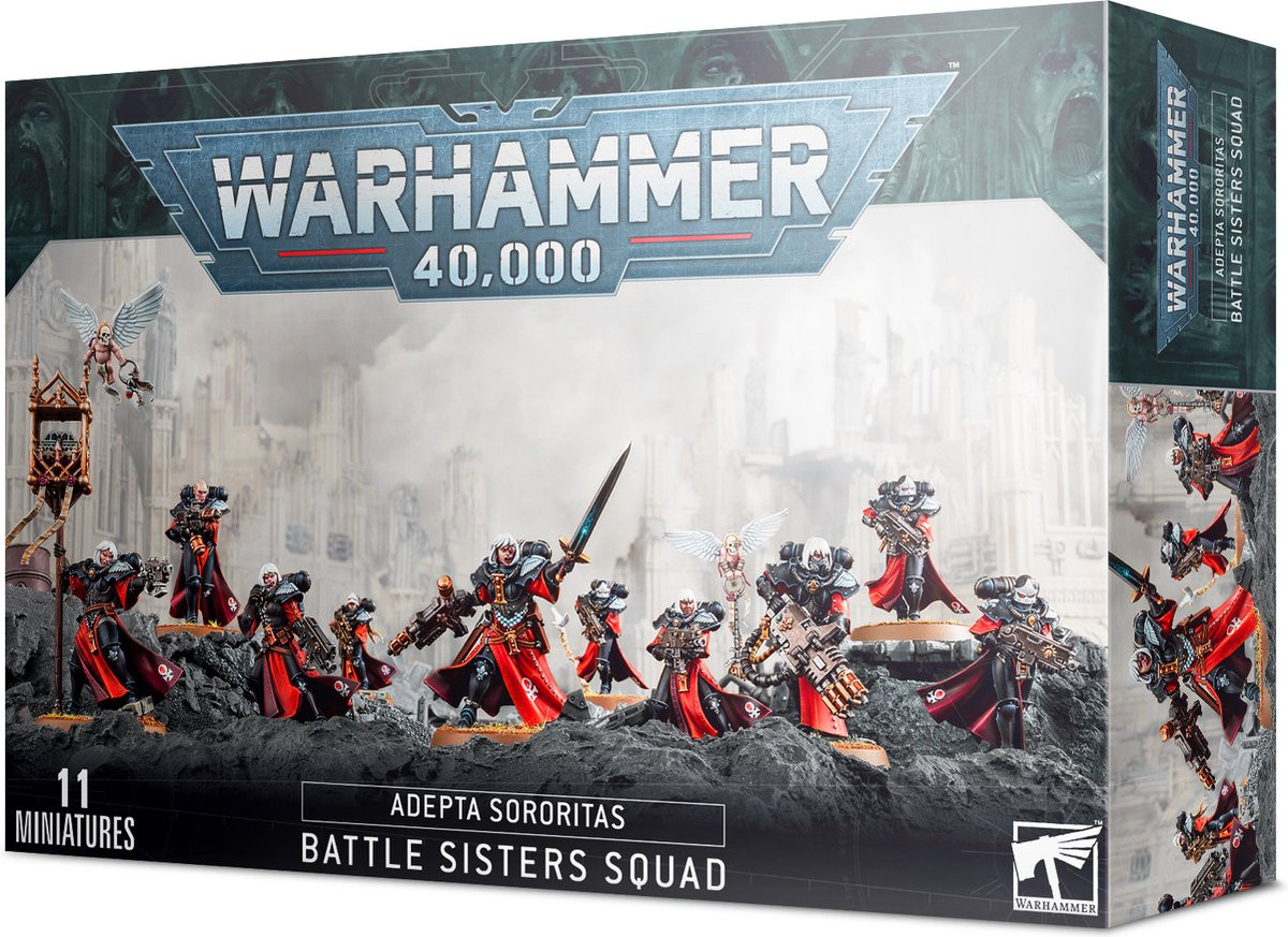 Warhammer 40K - Adepta Sororitas - Battle Sisters Squad (52-20)