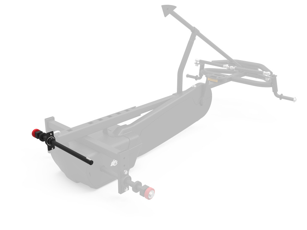 BERG XL Frame - Rear Axle Left - skelter onderdeel