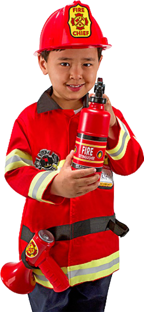 Melissa & Doug - Verkleedkleren Brandweer