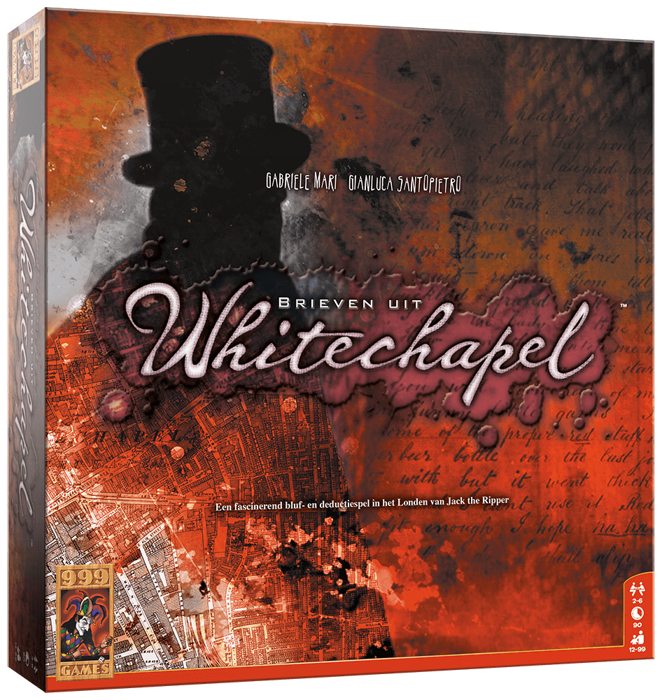 999 Games - Brieven uit Whitechapel - Bordspel