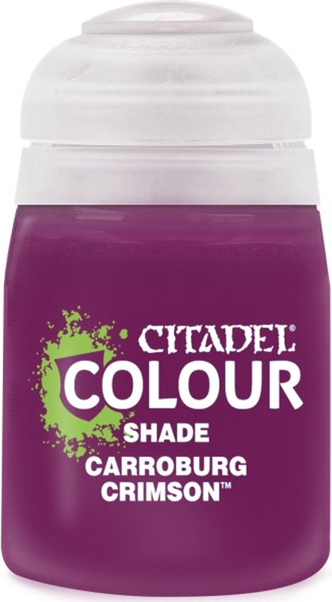 Citadel Paint - Shade - Carroburg Crimson 18ml - (24-13) Citadel Paint - Shade - Carroburg Crimson 18ml - (24-13)