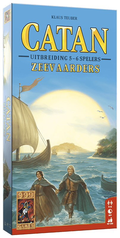 999 Games - Catan Zeevaarders Uitbreiding voor 5 & 6 Spelers