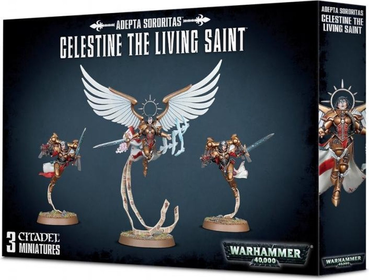 Warhammer 40K - Adepta Sororitas - Celestine Living Saint (52-58)