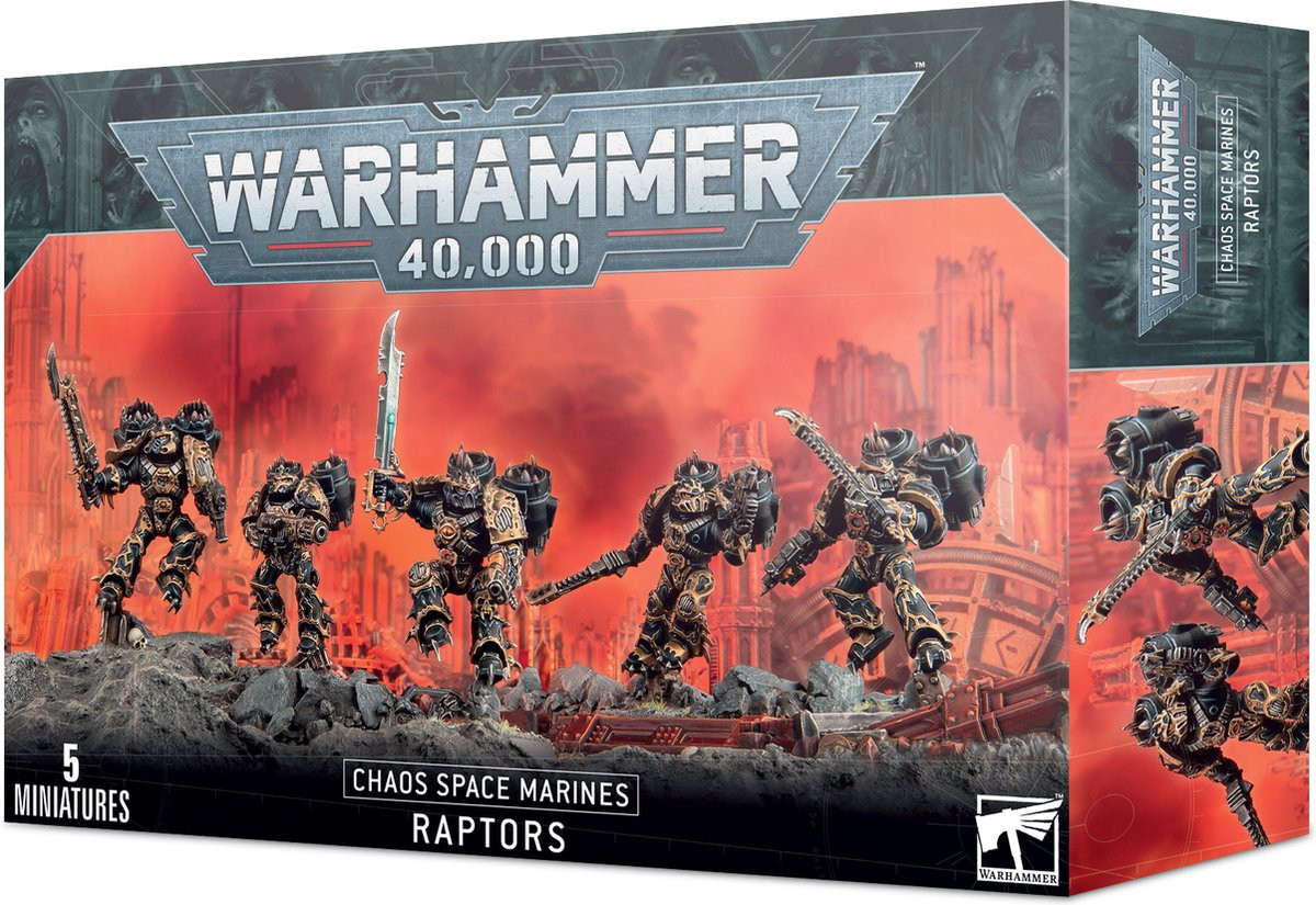 CHAOS SPACE MARINES - RAPTORS