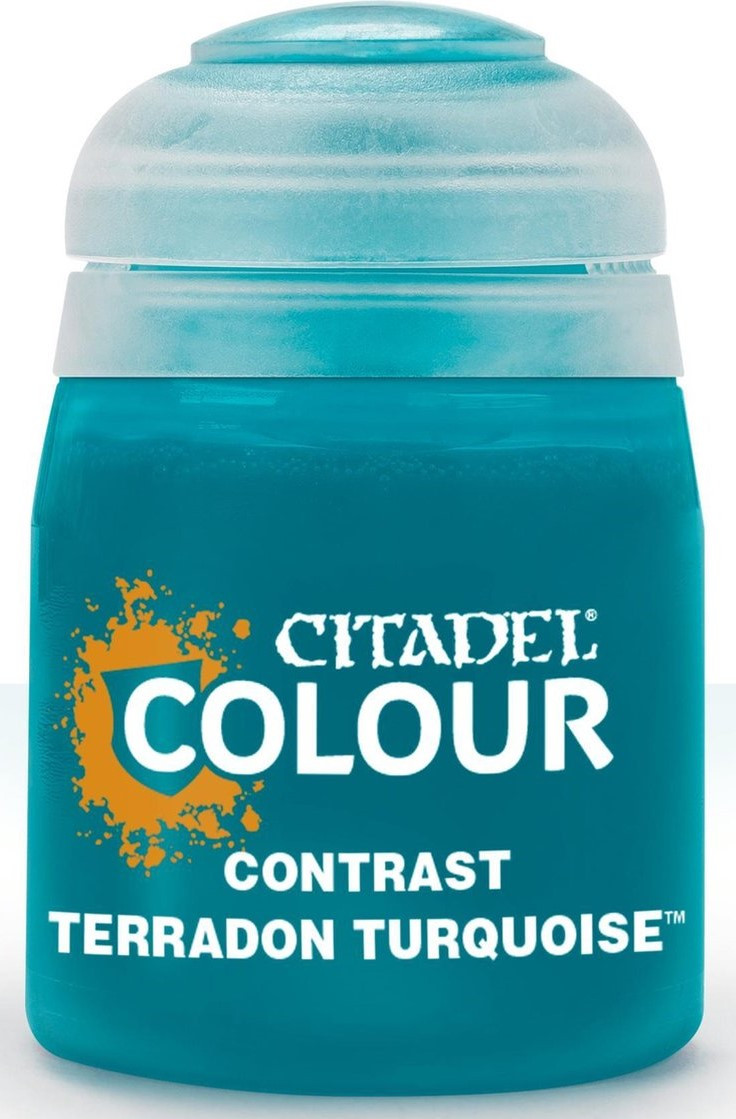 Citadel Paint - Contrast - Terradon Turquoise 18ml - (29-43) Citadel Paint - Contrast - Terradon Turquoise 18ml - (29-43)