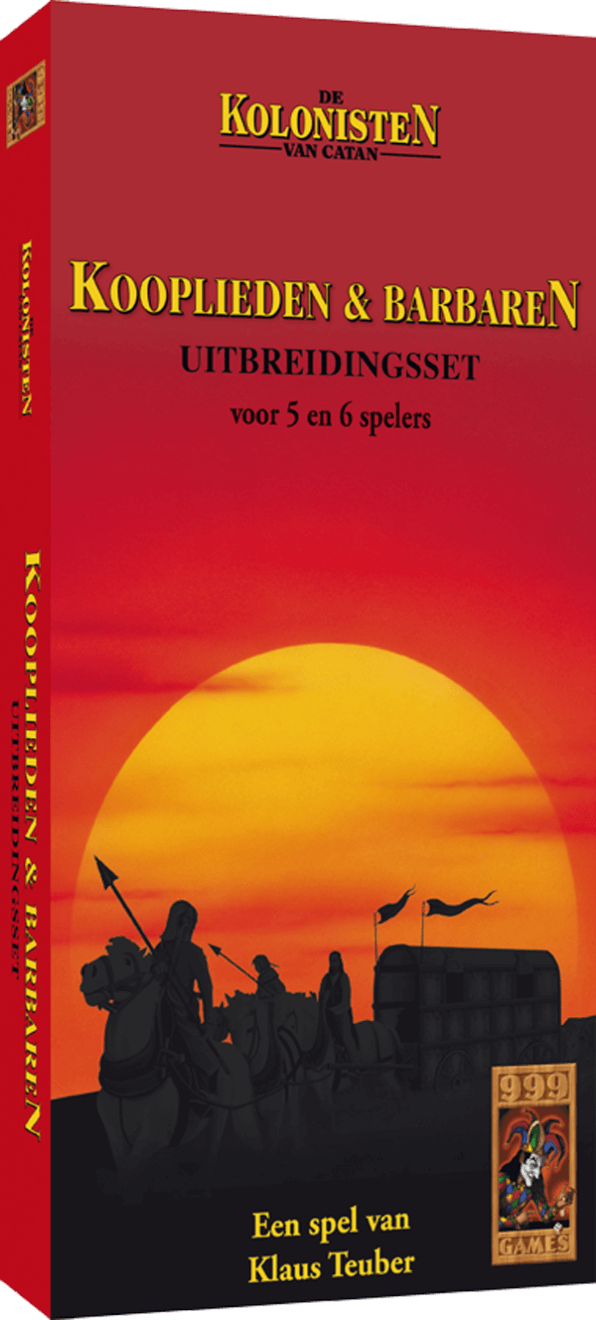 999 Games - Catan Kooplieden & Barbaren Uitbreiding voor 5 en 6 Spelers