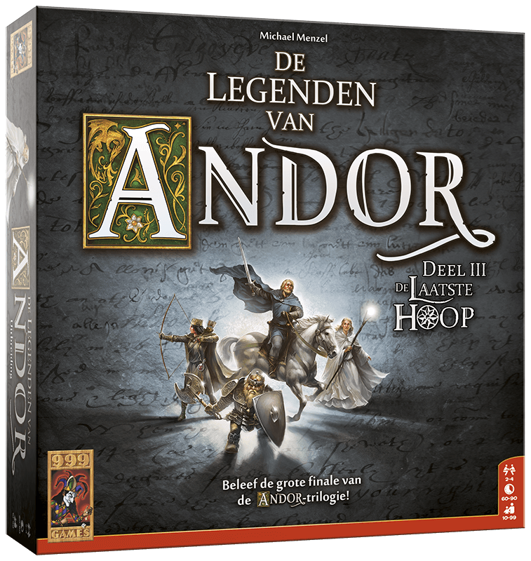 999 Games - De Legenden van Andor: De laatste Hoop - Bordspel