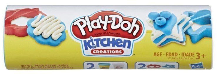 Play-Doh Koekjes Bakken - Blauw/Wit