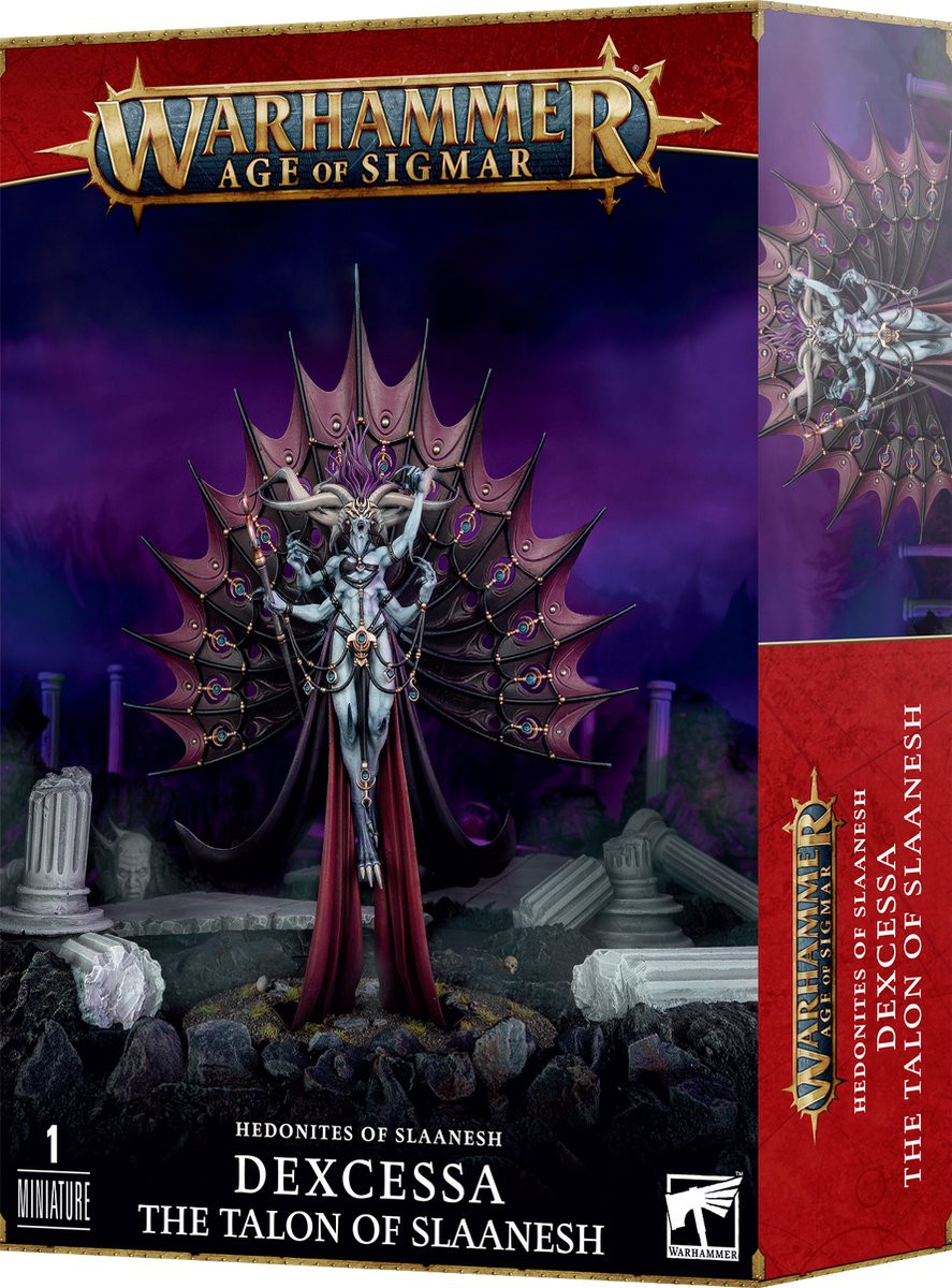 Warhammer Age of Sigmar - Hedonites of Slaanesh - Dexcessa, the Talon of Slaanesh (97-50)