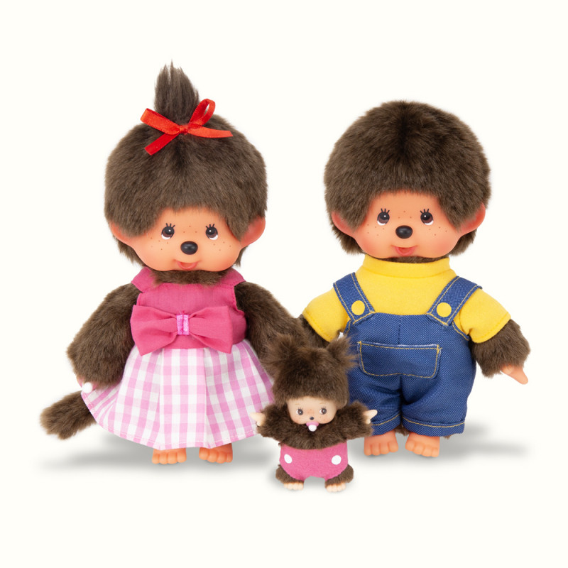 4905610254870 - Monchhichi Familie (set/20cm)