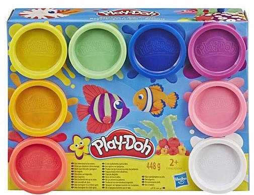 Play-Doh 8 Potjes Kleuren Klei